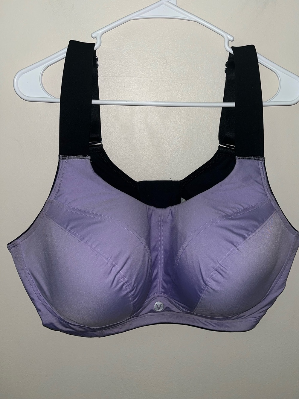 Livi Lane Bryant Max Support Wicking Underwire Sports Bra Size 42G Purple EUC - Picture 2 of 7